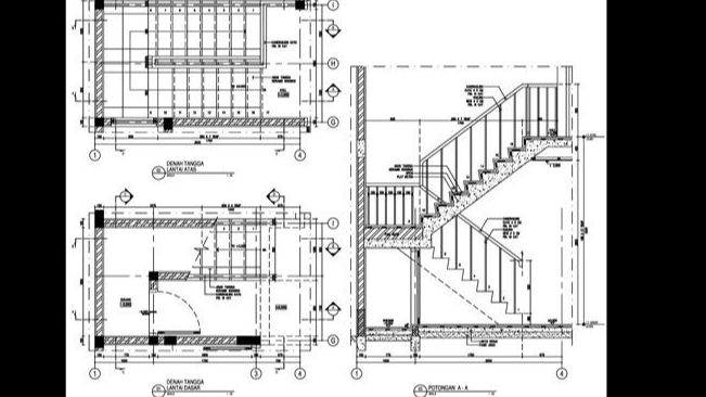 CAD Drawing - Gambar Kerja dan RAB - 2
