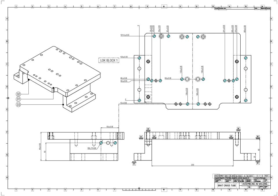 CAD Drawing - DESIGN 3D MODELING AND 2D DRAFTING - 3