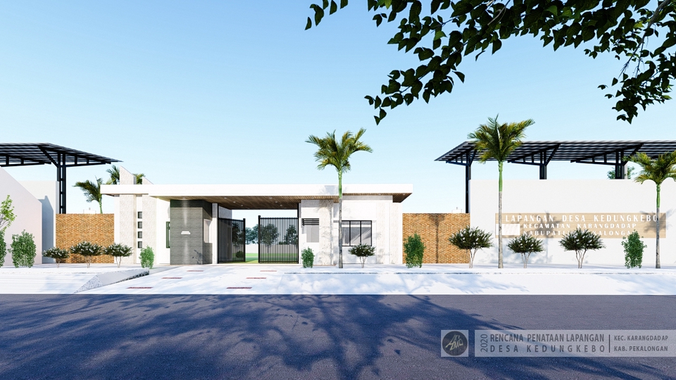 3D & Perspektif - Desain Arsitektur 3 D - 12