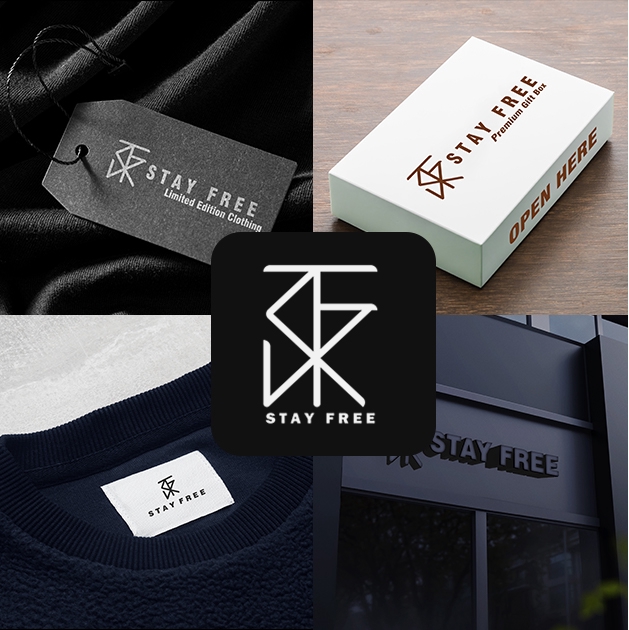 Logo - Full Modern Minimalis Logo Lettering Desain Untuk Usahamu - 8