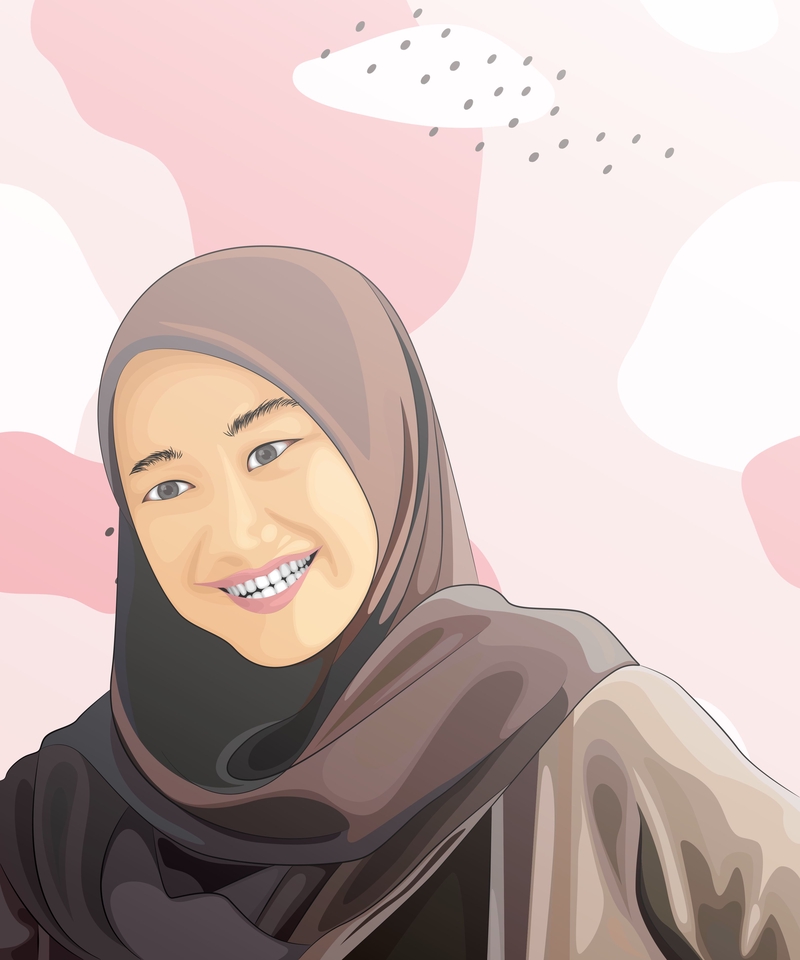 Gambar Potret - Desain Vektor Foto Potrait Untuk Kado - 15