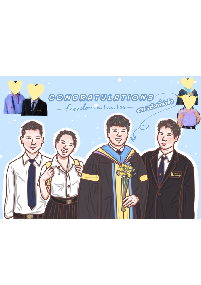 วาดภาพการ์ตูน - วาดภาพมินิมอล cute cute - 17