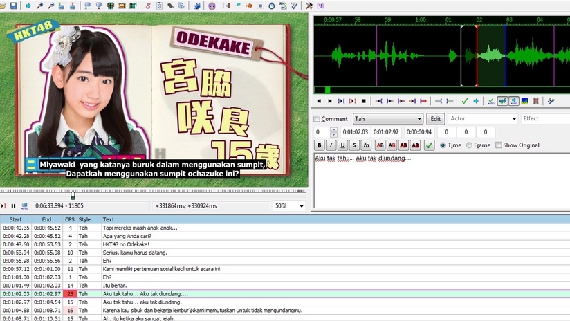 Penerjemahan - Penerjemahanan Audio Jepang - Indonesia  - 6