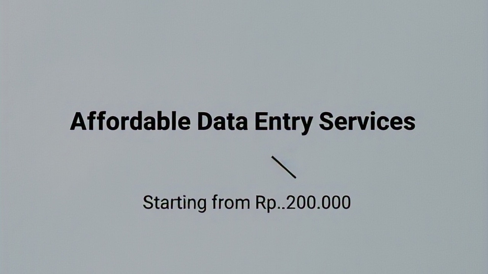 Entri Data - Accurate, Efficient Data Entry Services - 1