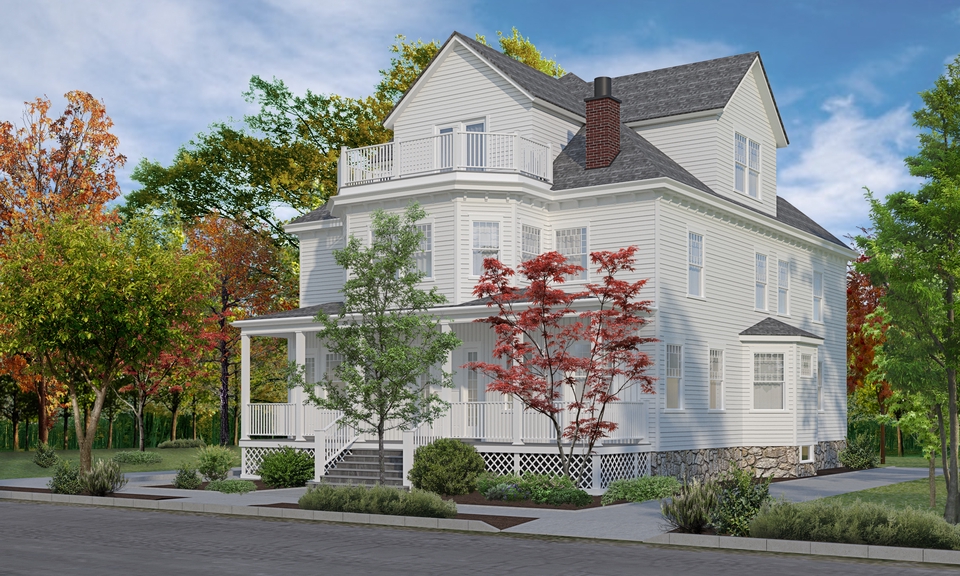 Jasa desain arsitektur rumah minimalis dengan 3d render - contoh desain rumah modern