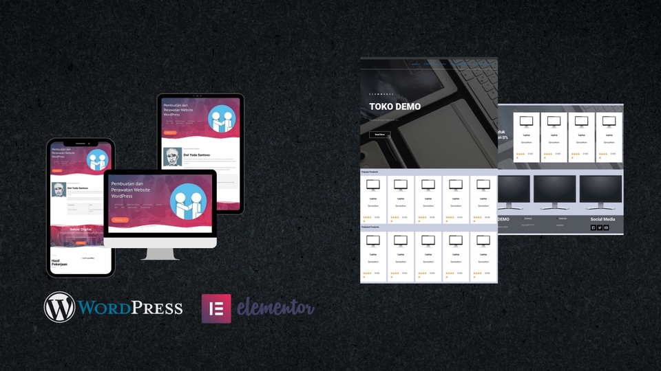 Web Development - Website WordPress Profile & Toko Online - 7