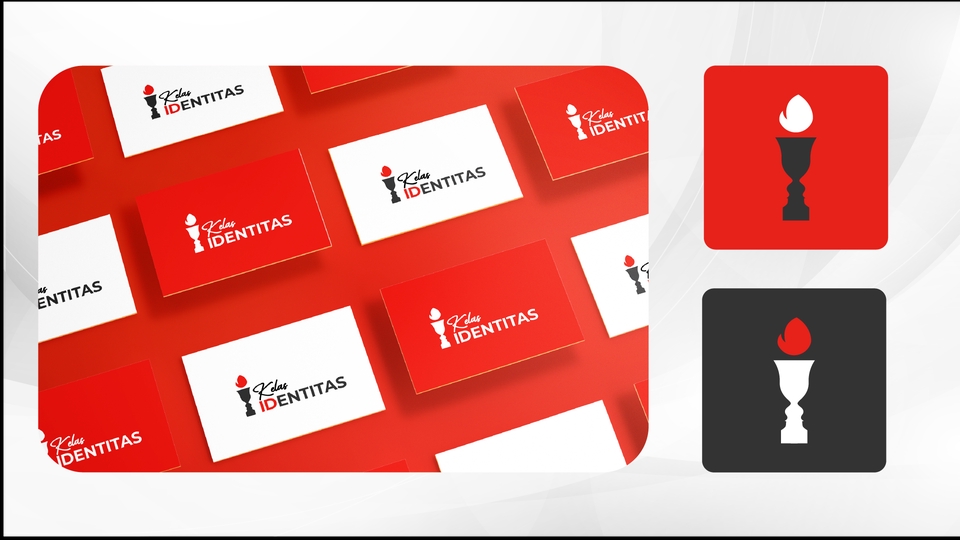 Desain logo Identitas online modern minimalis jasa desain logo perusahaan profesional