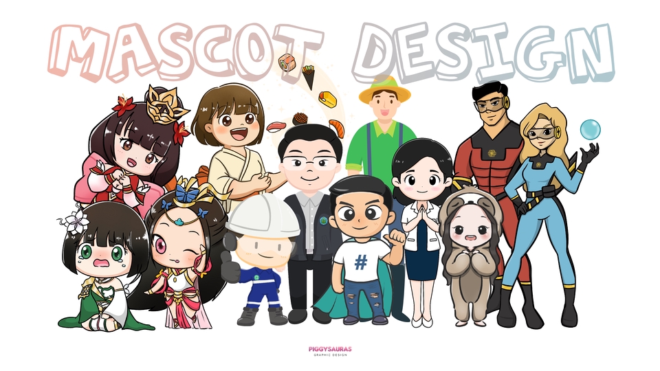 ออกแบบ LINE Sticker - Sticker Line น่ารัก กวนๆหลากหลายสไตล์ - 8