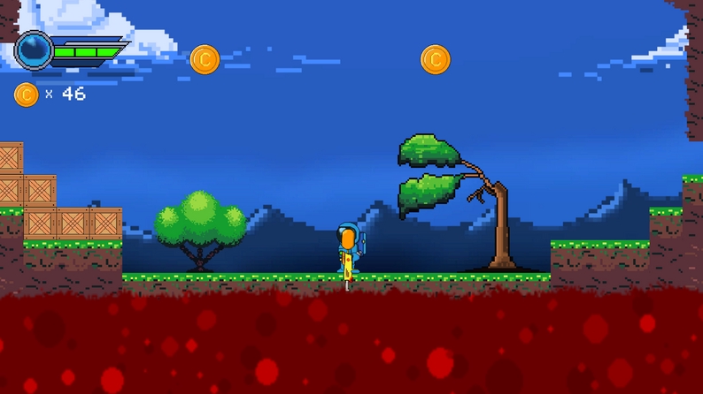 Jasa pembuatan game android dengan karakter lucu dan desain menarik di platform game.