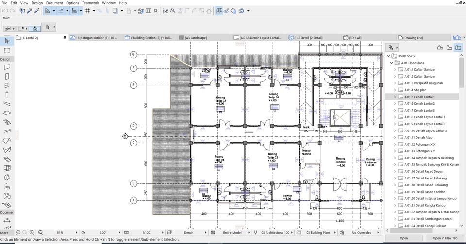 CAD Drawing - BIM engineering dan drafter - 5