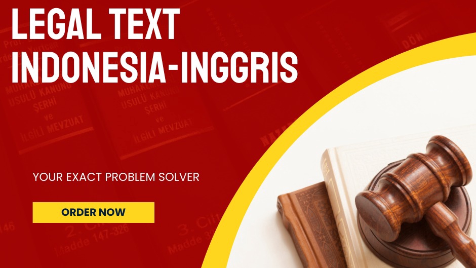 Jasa Penerjemah dan Translate Dokumen - Penerjemahan Legal Teks
