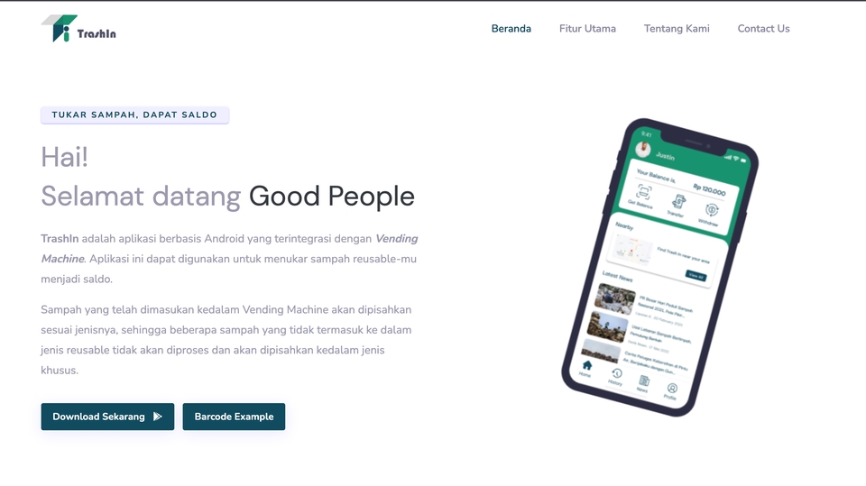 Aplikasi Native Kotlin Android & iOS (ada opsi penambahan halaman admin & website)