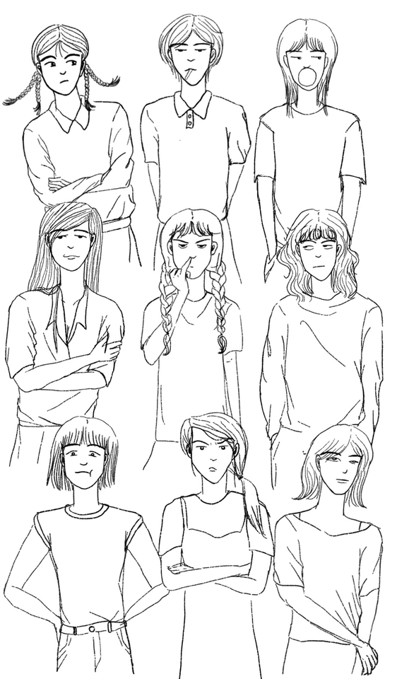 วาดภาพประกอบ - รับวาดภาพการ์ตูนคาแรกเตอร์ คู่รัก & เพื่อน - 10