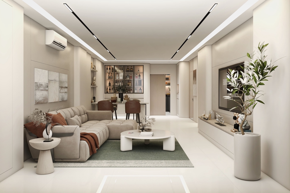 รับออกแบบภายใน l 3D Perspective l…