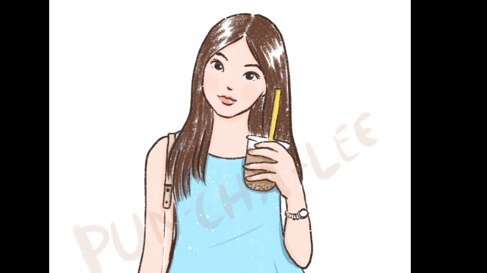 วาดภาพเหมือน Portrait - รับวาดภาพคน - 2