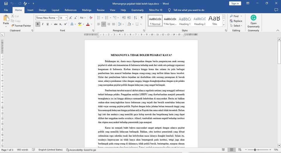 Penulisan Konten - Jasa Penulisan Artikel Opini, Blog, Populer, Ilmiah - 3
