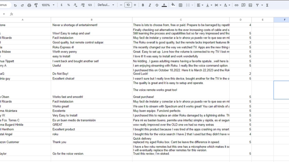 Web Scraping | EXPORT CSV, Google Sheet & Json