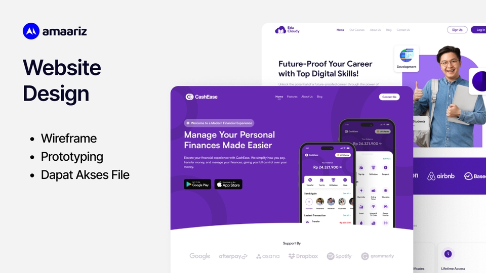 Jasa UI/UX Design Professional untuk Website, Dashboard, dan Mobile App