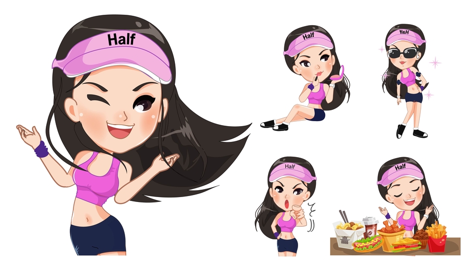 ออกแบบ LINE Sticker - รับวาดและออกแบบสติกเกอร์ไลน์ - 11