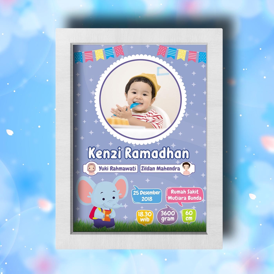 Banner Online - Jasa Desain Bio Baby Kekinian Lucu Dan Imut - 4