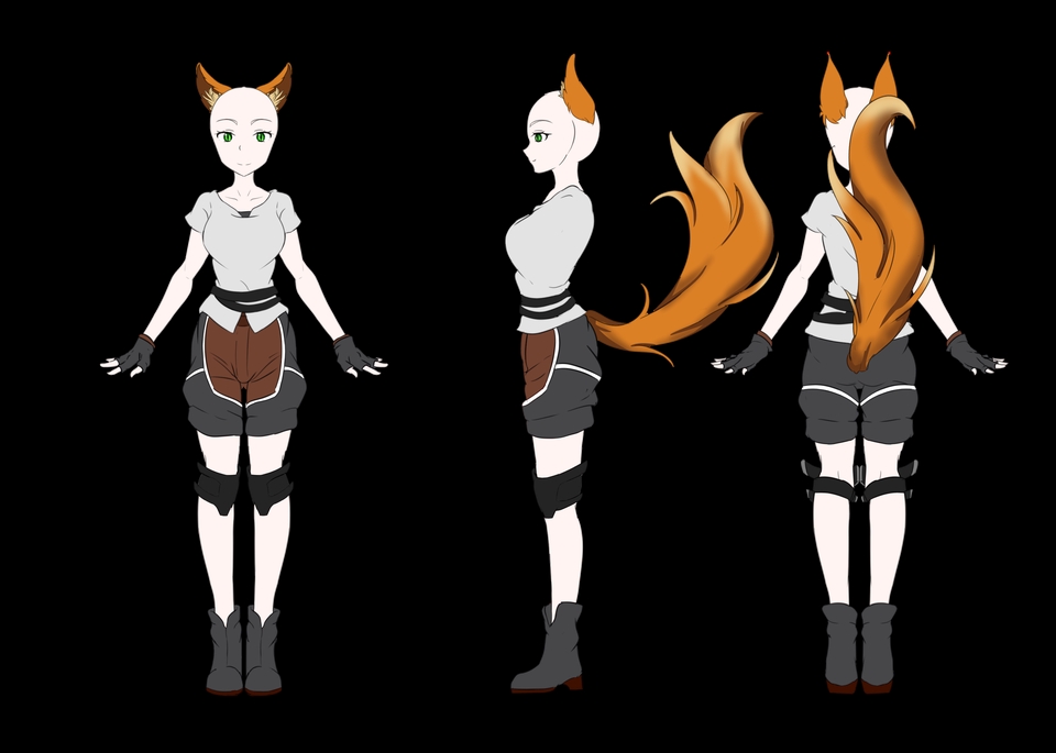 Desain Karakter - Character Design, jadi cepat tergantung detail art. - 16