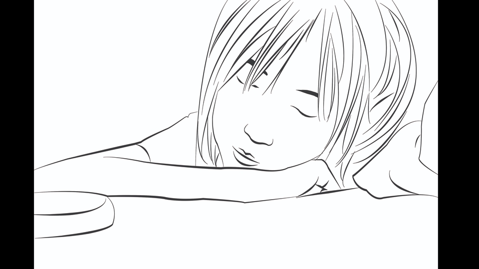 ออกแบบตัวละครอนิเมะหญิงสาวผมยาว น่ารัก