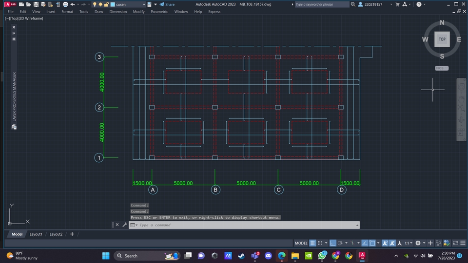 CAD Drawing - Mengambar auto cad (2d) - 3