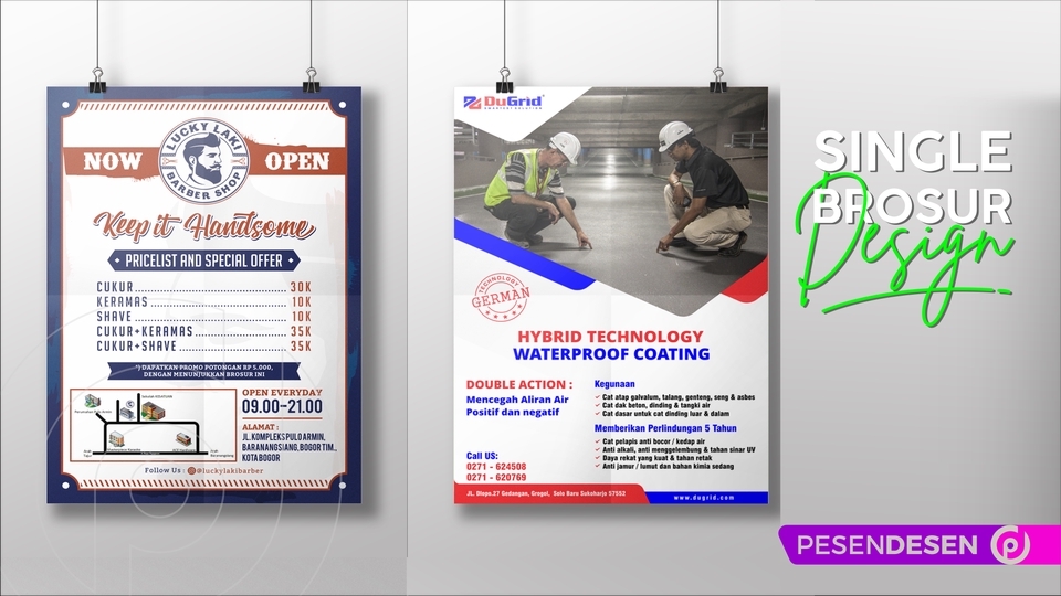 Digital Printing - Desain Brosur Keren - Unlimited Revision - 4