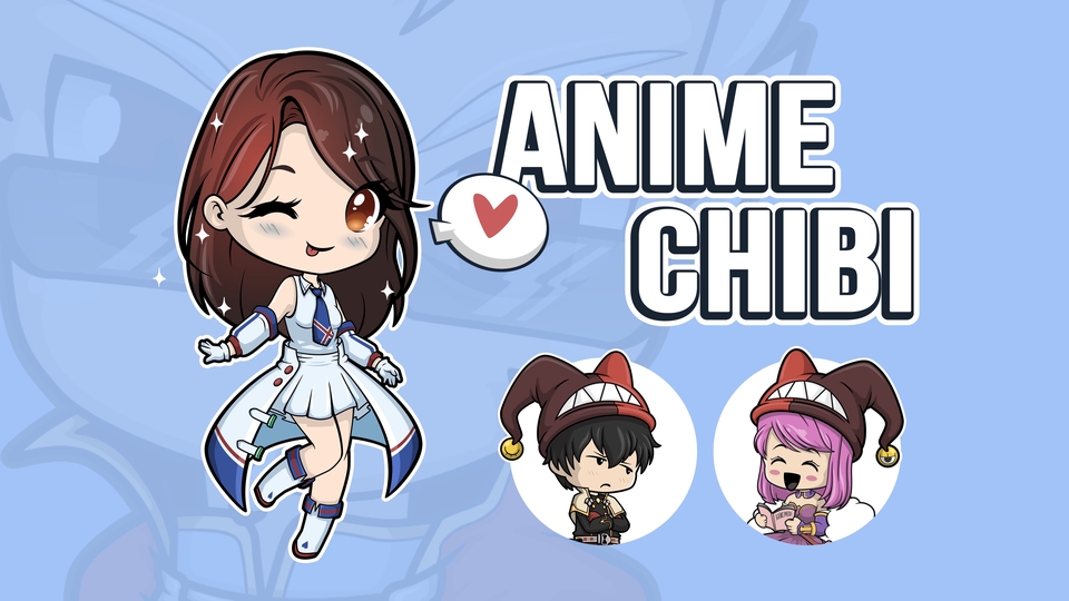 Jasa Pembuatan Karakter VTuber Profesional dan Terpercaya - Anime Chibi Karakter