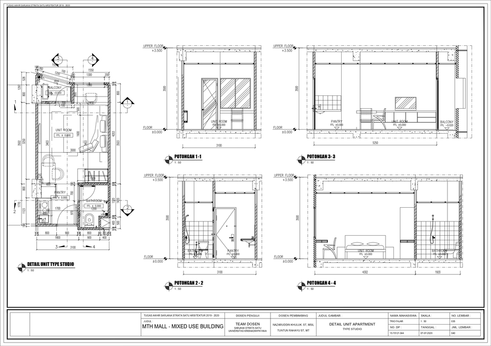 CAD Drawing - Technical Drawing Mechanical Engineering, Steel Structure, Piping Instrument dan Arsitechture - 6