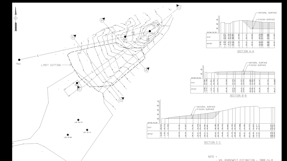 CAD Drawing - Drafter Survey /Pengolahan Data Survey dan pemetaan - 1