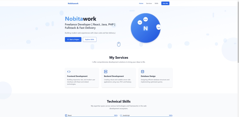 Fullstack Web Developer | React, Java, PHP | งานคุณภาพ จบไวภายใน 3-7 วัน