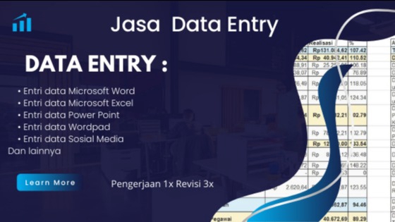 Jasa Input Berbagai Jenis Data Entry Online - Jasa Input Entry Data Cepat  