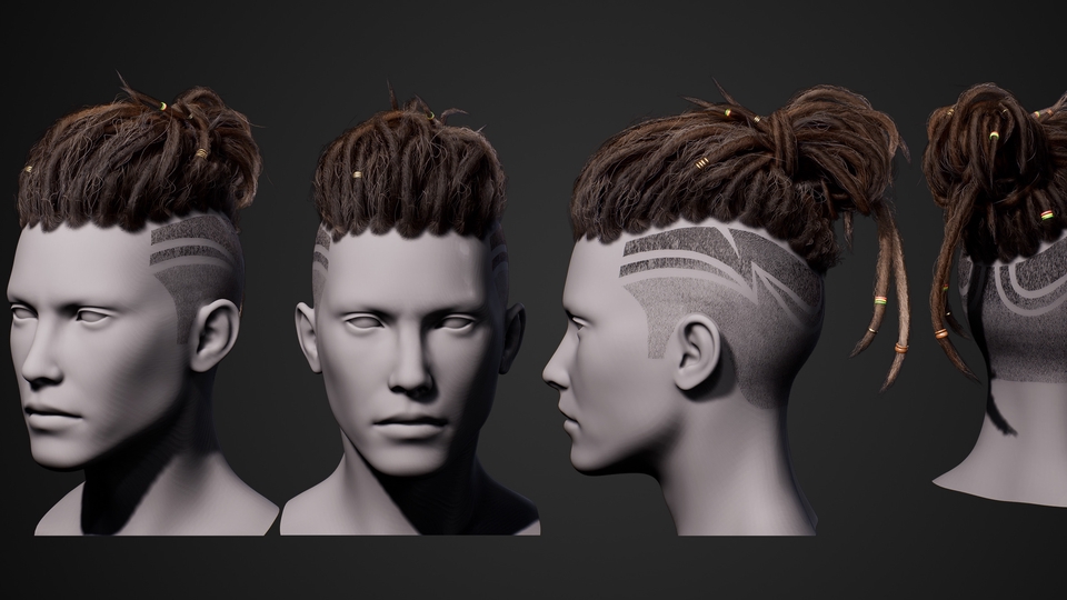 efeb3230-08c7-4623-b2c8-18f0d52e9488 - Realtime 3D Hair untuk karakter game asset di Unreal Engine