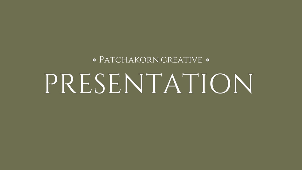 Presentation - รับออกแบบ Presentation // Business Profile ที่อ่านง่าย ดูดี และดึงดูด - 1