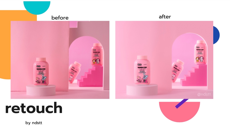 รับรีทัชภาพ ปรับแสงรูปภาพ ก่อนและหลังรีทัชภาพ แต่งภาพให้สวยขึ้น