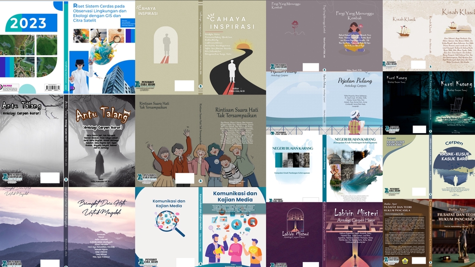 Digital Printing - Desain Cover Buku Keren,Berkualitas dan Murah - 1