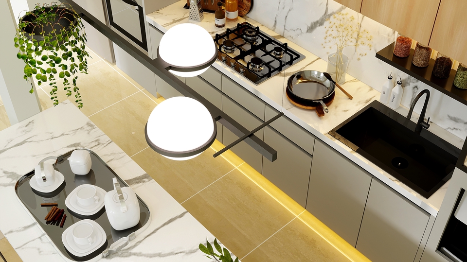 Interior design / 3D rendering