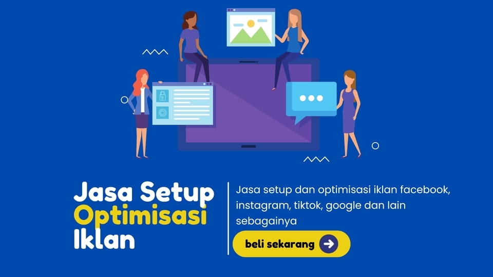 Digital Marketing - Jasa Setting & Optimisasi Iklan Google, Facebook, Instagram, Marketplace, Tiktok dan Youtube Ads  - 1