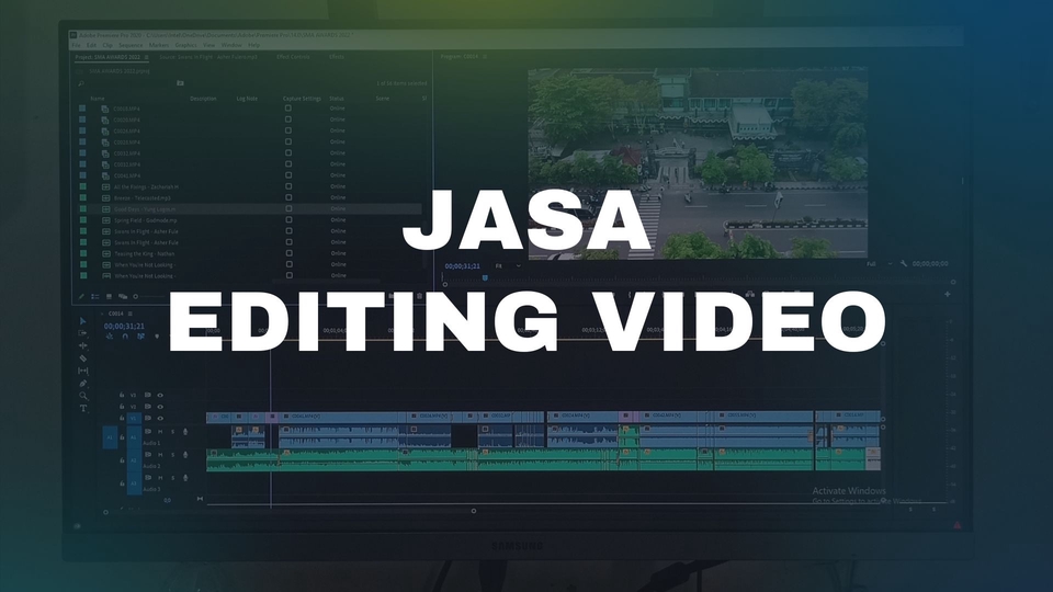 Editor Video Sosmed Profesional 