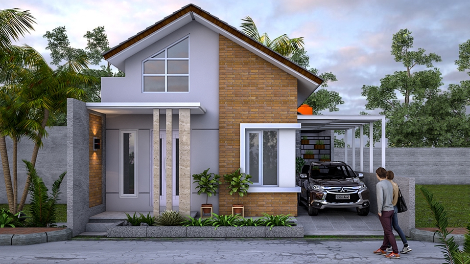 3D & Perspektif - Desain Arsitektur Harga Terjangkau - 3