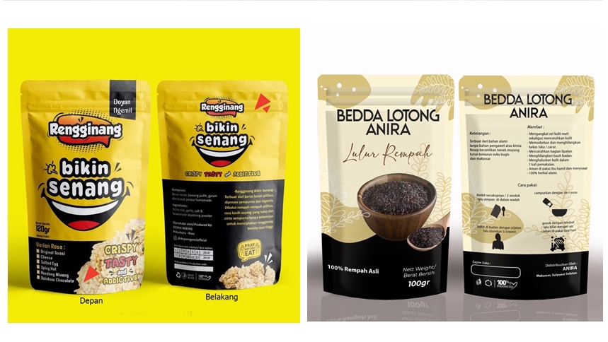Label & Kemasan - DESAIN KEMASAN PRODUK DESIGN PACKAGING MAKANAN LABEL, BOX, STANDING POUCH - 2