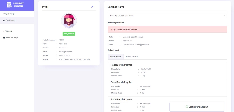 Web Development - Aplikasi Kasir Laundry Berbasis Web Framework Laravel - 10