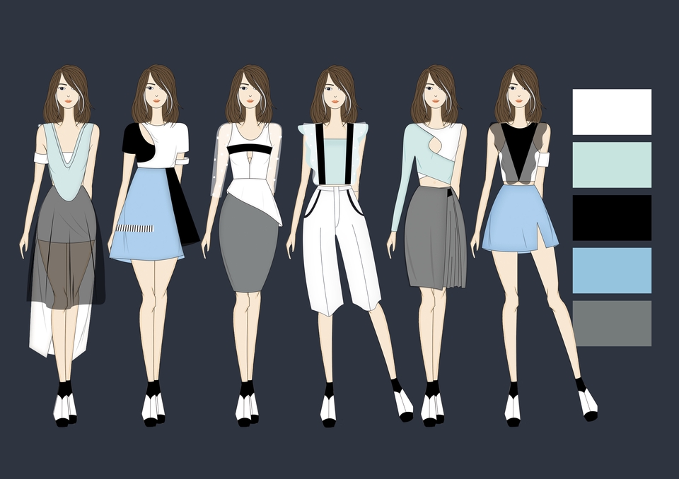 Gambar dan Ilustrasi - Fashion Illustration & Technical Drawing - 3