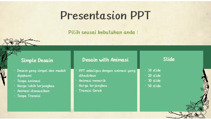 Jasa Pembuatan Presentasi Ppt Untuk Tugas Sekolahkuliahkantor Simpel Dan Menarik 0632