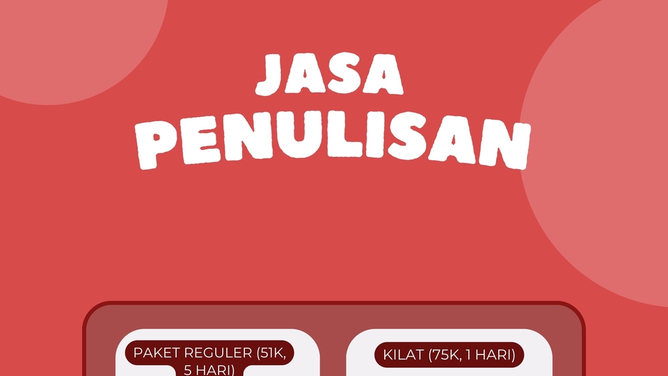 Penulisan Konten - Jasa Tulis Artikel untuk Konten, Blog, Berita, Essay, dll - 1