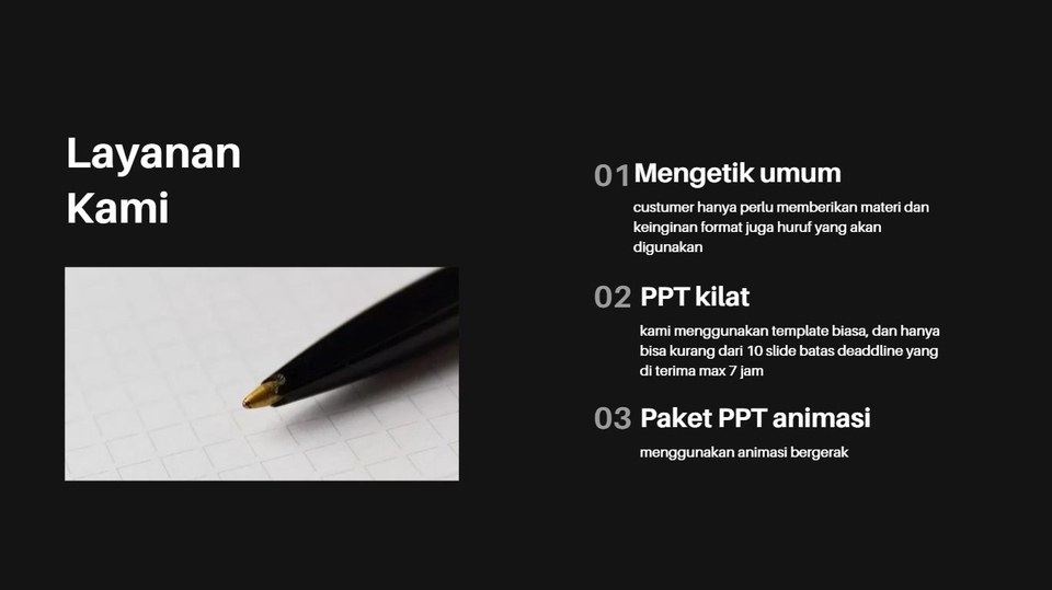 Jasa Lainnya - Jasa ketik tugas makalah, dan PPT Morph - 4