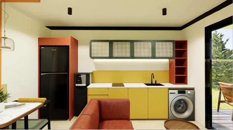 3D & Perspektif - Jasa Desain Interior Furniture Custom / Kitchen Set - 5