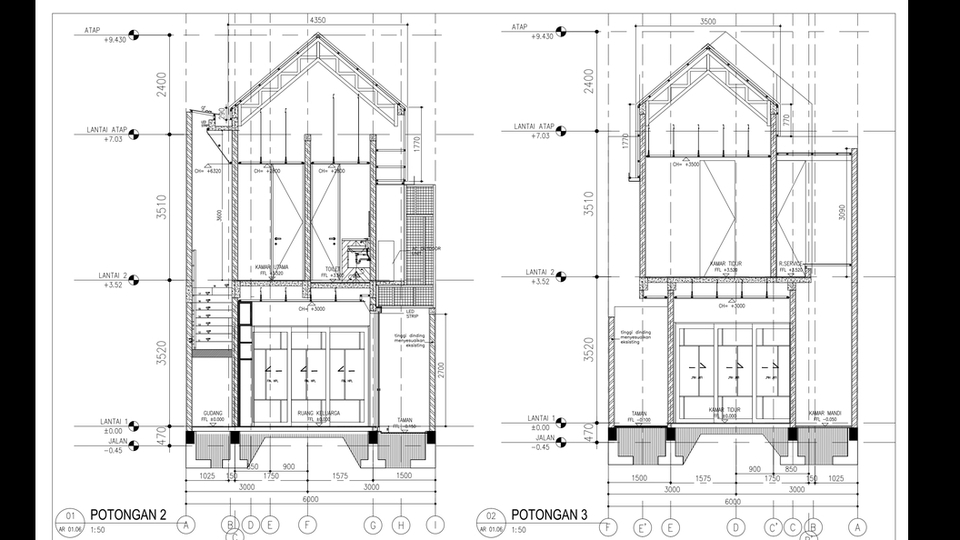 CAD Drawing - Dibuatin GAMBAR KERJA - 7