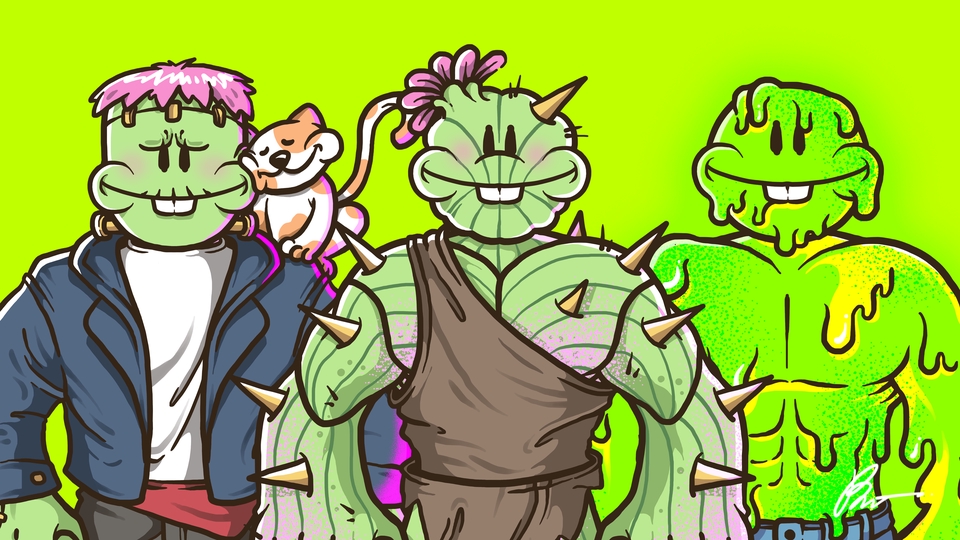 ออกแบบ Character & Mascot - ออกแบบคาแรคเตอร์ มาสคอต การ์ตูน หลากหลายสไตล์ (Character & Mascot) - 4